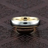 100S JEWELRY Engraved Personalized 6mm Tungsten Rings For Men Women Wedding Band Two Tones Gold Silver Engagement Size 5-13(tungsten – standard)